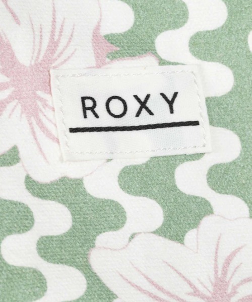 ROXY（ロキシー）の「ANTI BAD VIBES PRINT/ロキシーボタニカル柄トートバッグ（トートバッグ・レディース・グリーン・FREE）」の9枚目の写真