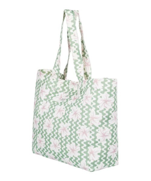 ROXY（ロキシー）の「ANTI BAD VIBES PRINT/ロキシーボタニカル柄トートバッグ（トートバッグ・レディース・グリーン・FREE）」の11枚目の写真