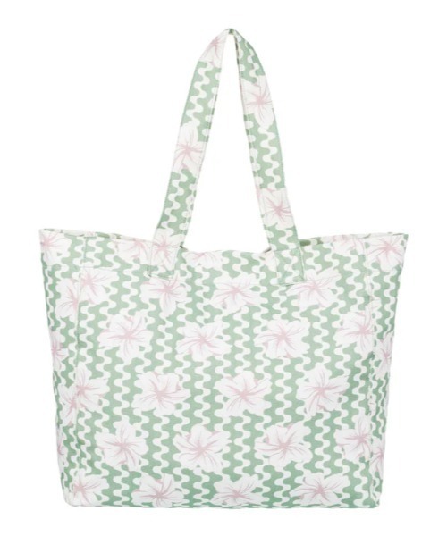ROXY（ロキシー）の「ANTI BAD VIBES PRINT/ロキシーボタニカル柄トートバッグ（トートバッグ・レディース・グリーン・FREE）」の13枚目の写真