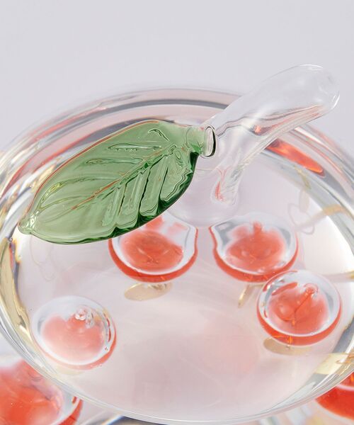 I.D.E.A international（イデアインターナショナル）の「ガラスフロート温度計りんご（インテリア雑貨・レディース・その他・ﾌﾘ-）」の3枚目の写真