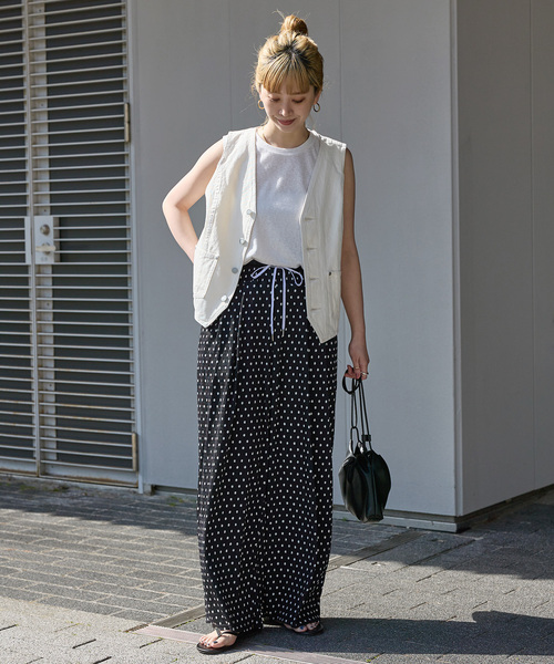 ベスト ジレ DU JOUR/デュ ジュール RIDING JEAN VEST レディース B.C STOCK ベスト ジレ DU JOUR/デュ ジュール RIDING JEAN VEST
