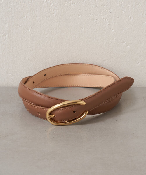 Jena espace merveilleux（ジェナ　エスパスメルヴェイユ）の「オーバルバックルベルト（ベルト・レディース・ブラウン/イエロー/ブラック・FREE）」の6枚目の写真