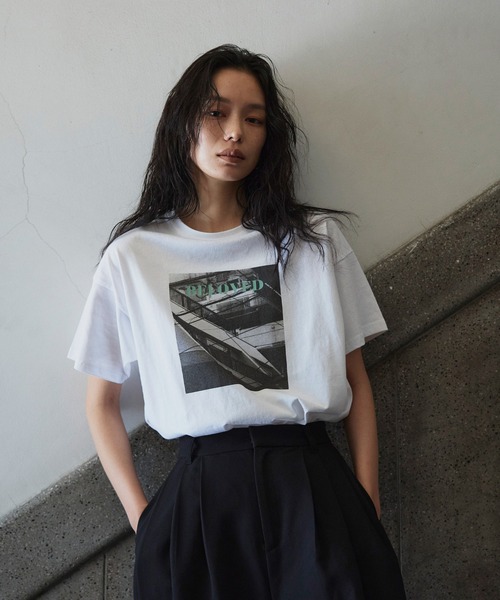 DOMMUNE メッセージプリント Tシャツ 2色セット セール】【UNISEX】【全12色展開】メッセージプリント半袖Tee（T