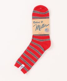 MILLER（ミラー）の「【Robert P. Miller】1Pクルーソックス 25～27cm 350C（ソックス/靴下・メンズ）」
