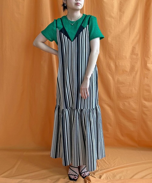 ストライプキャミワンピース LHELBIE│Eimee Law & LHELBIE 公式