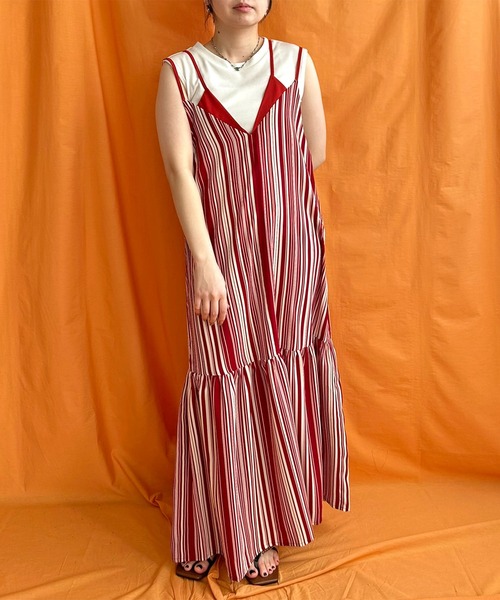 ストライプキャミワンピース LHELBIE│Eimee Law & LHELBIE 公式