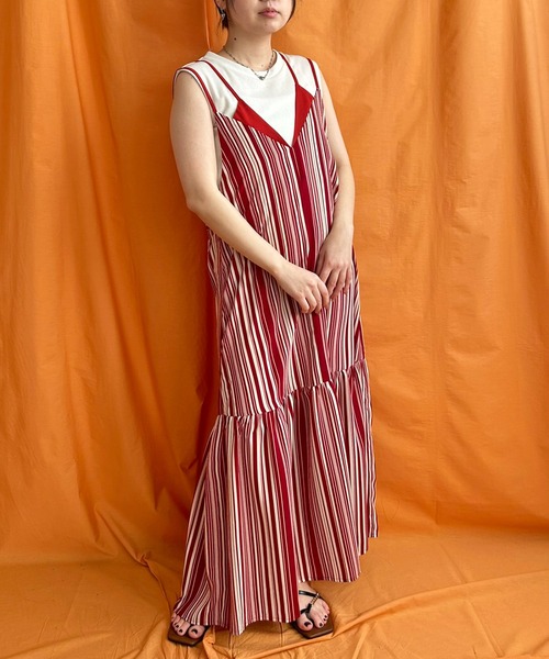 ストライプキャミワンピース LHELBIE│Eimee Law & LHELBIE 公式