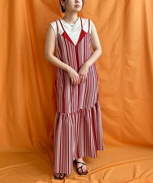 ストライプキャミワンピース LHELBIE│Eimee Law & LHELBIE 公式