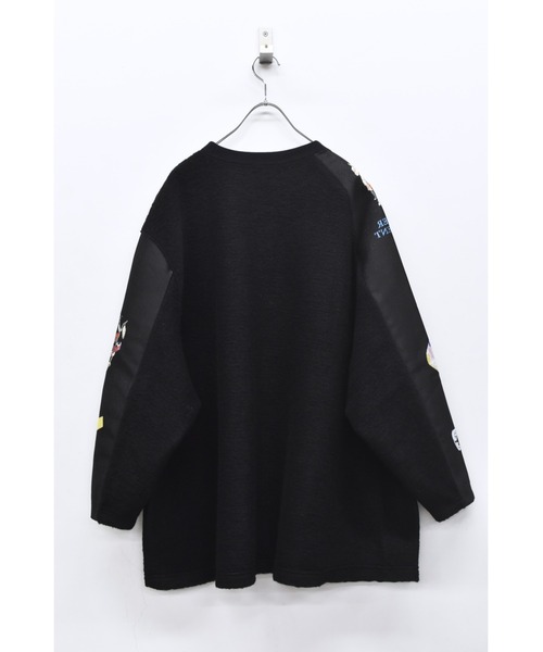 STOF（ストフ）の「STOF/ストフ/FLAGMENTS MIX PULLOVER（Tシャツ/カットソー・メンズ・ホワイト/ブラック・FREE）」の15枚目の写真