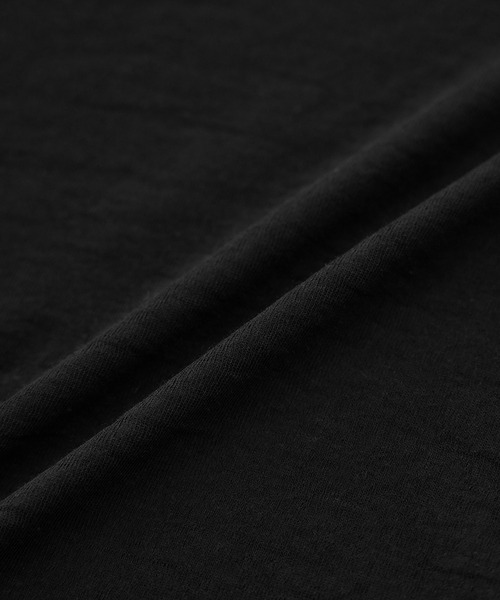 ROPE'（ロペ）の「シアーフライス5分袖プルオーバー（Tシャツ/カットソー・レディース・ホワイト/ブラック・FREE）」の14枚目の写真