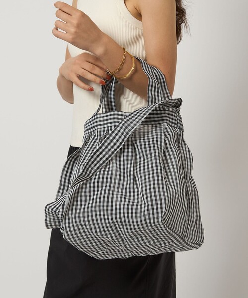 ディミヌティーボ　DIMINUTIVO Diminutivo（ディミヌティーボ）Tube Narrow Tote S - Charcoal