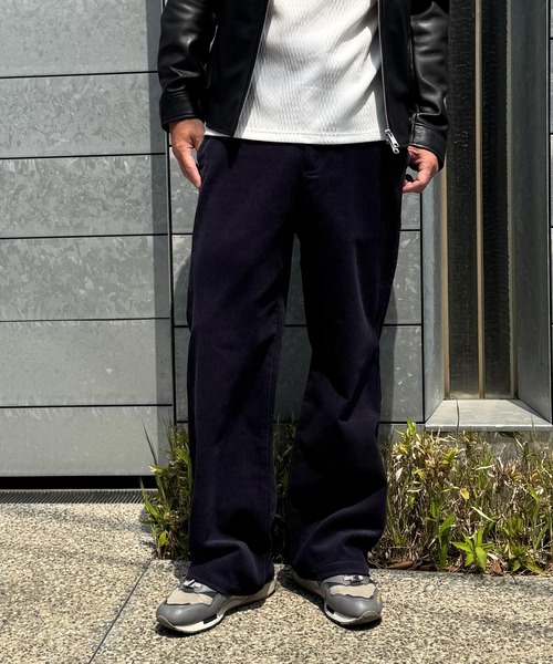 Buffalo Bobs(バッファローボブズ)の「【ZOZO限定】TORINO(トリノ)コーデュロイ ワイド バギー パンツ(その他パンツ・メンズ・ネイビー/ブラック/ダークブラウン・マルチサイズ)」の3枚目の写真