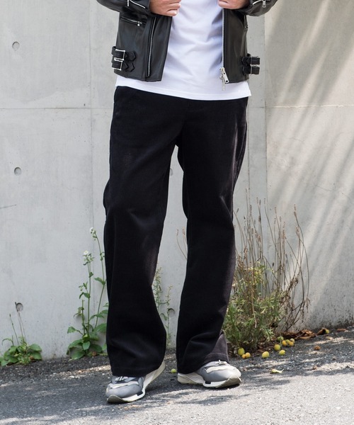Buffalo Bobs(バッファローボブズ)の「【ZOZO限定】TORINO(トリノ)コーデュロイ ワイド バギー パンツ(その他パンツ・メンズ・ネイビー/ブラック/ダークブラウン・マルチサイズ)」の14枚目の写真