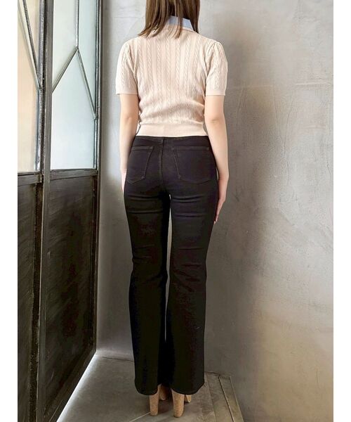 dazzlin(ダズリン)の「【骨格ウェーブ向け】フレアデニムパンツ(デニムパンツ・レディース・ブラック/インディゴブルー/ブルー・MEDIUM/SMALL/X-SMALL)」の19枚目の写真