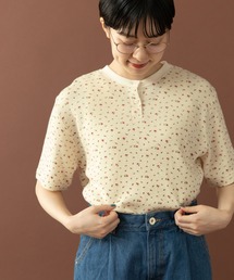 PAR ICI(パーリッシィ) USEDサーマル小花プリント半袖プルオーバー(50-01-CT-001-25-2) PAR ICI｜パーリッシィのトピックス「【PREORDER】小花柄の