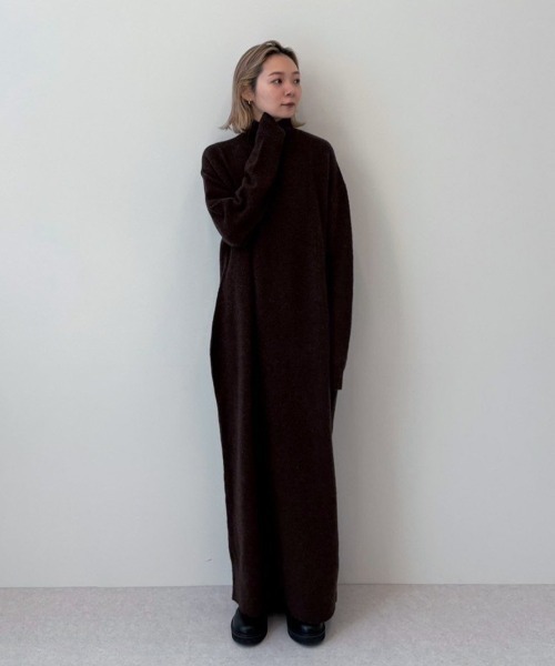 Cocoon Knit Onepiece（ワンピース）｜anuke（アンヌーク）の