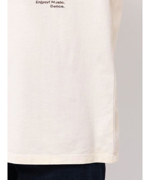 EVRIS（エヴリス）の「フロントフォトBIG Tシャツ（Tシャツ/カットソー・レディース・ブラック/ホワイト/レッド・FREE）」の14枚目の写真