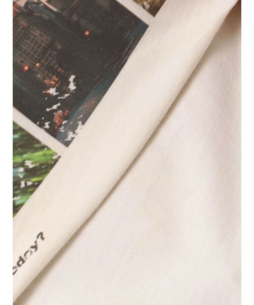 EVRIS（エヴリス）の「フロントフォトBIG Tシャツ（Tシャツ/カットソー・レディース・ブラック/ホワイト/レッド・FREE）」の15枚目の写真