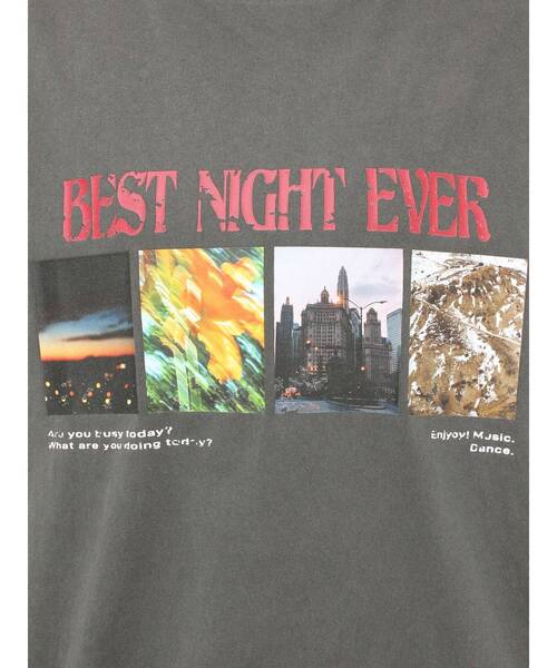 EVRIS（エヴリス）の「フロントフォトBIG Tシャツ（Tシャツ/カットソー・レディース・ブラック/ホワイト/レッド・FREE）」の17枚目の写真