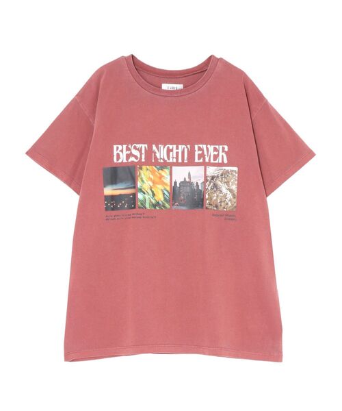 EVRIS（エヴリス）の「フロントフォトBIG Tシャツ（Tシャツ/カットソー・レディース・ブラック/ホワイト/レッド・FREE）」の21枚目の写真