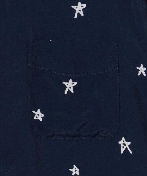 TOWN（タウン）の「＜TOWN＞ STAR シャツ（シャツ/ブラウス・メンズ・ネイビー・L/XL/S/M）」の7枚目の写真