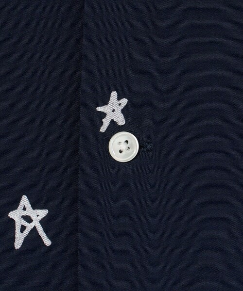 TOWN（タウン）の「＜TOWN＞ STAR シャツ（シャツ/ブラウス・メンズ・ネイビー・L/XL/S/M）」の8枚目の写真