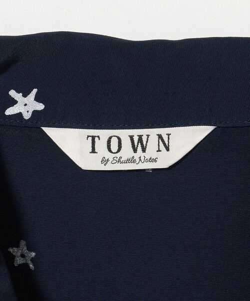TOWN（タウン）の「＜TOWN＞ STAR シャツ（シャツ/ブラウス・メンズ・ネイビー・L/XL/S/M）」の9枚目の写真