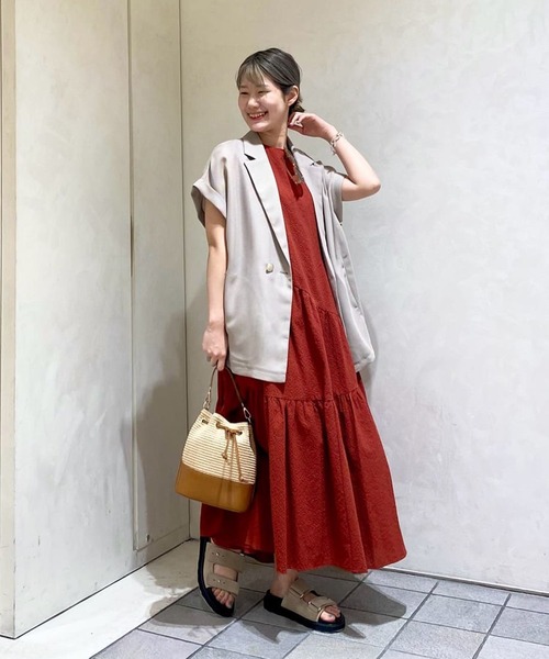 MOHI(モヒ)の「ダブルストラップサンダル【MOHI/モヒ】(サンダル・レディース・ベージュ・23.5cm/24.0cm/23.0cm/24.5cm)」の7枚目の写真