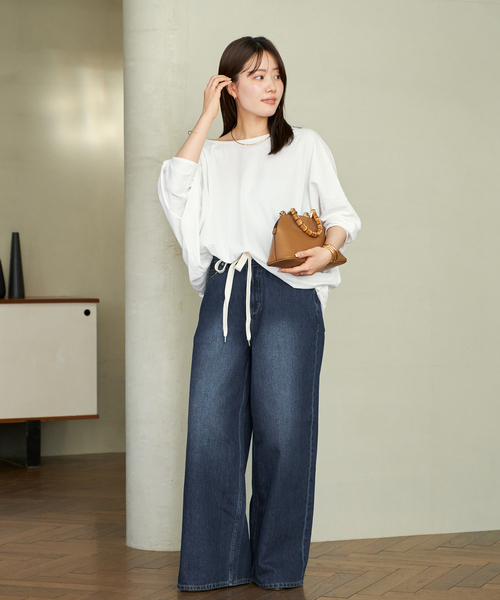 【新品・タグ付き】Plage R'IAM SUPER LOOSE デニム WEB限定追加》R'IAM SUPER LOOSE デニム 3（デニムパンツ