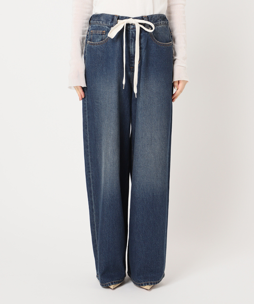 plage（プラージュ）の「《WEB限定追加》R’IAM SUPER LOOSE デニム 3（デニムパンツ・レディース・ネイビー/サックスブルー・38/36/34）」の10枚目の写真