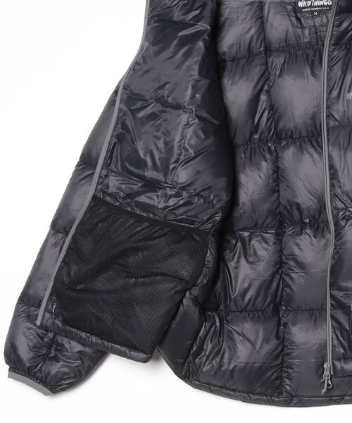 WILD THINGS(ワイルドシングス)の「ビバーク ロフトジャケット│BIVOUAC LOFT JACKET(ダウンジャケット/コート・メンズ・ブラック/ダークグレー・XS/XL/L/M/S)」の20枚目の写真