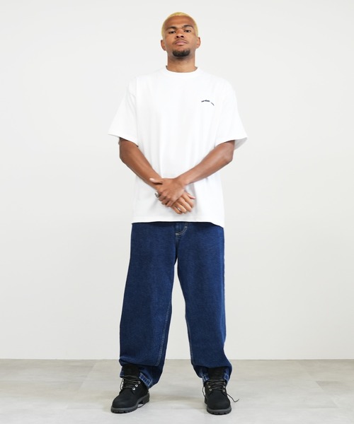 BASIS(ベイシス)の「SANDER LAND 9.1ozマグナムウェイト Night Signals バックプリント ビッグシルエット 半袖Tシャツ(Tシャツ/カットソー・メンズ・ブラック/ホワイト・MEDIUM/LARGE/X-LARGE)」の19枚目の写真
