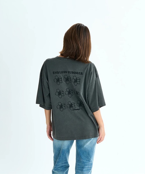 tシャツ ONE MORE/ロキシードロップショルダー半袖Tシャツ レディース ONE MORE/ロキシードロップショルダー半袖Tシャツ（Tシャツ