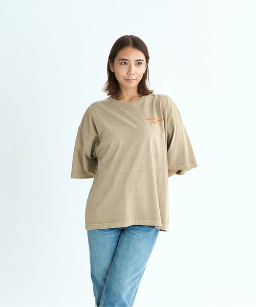 tシャツ ONE MORE/ロキシードロップショルダー半袖Tシャツ レディース ONE MORE/ロキシードロップショルダー半袖Tシャツ（Tシャツ