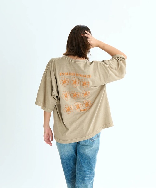 tシャツ ONE MORE/ロキシードロップショルダー半袖Tシャツ レディース ONE MORE/ロキシードロップショルダー半袖Tシャツ（Tシャツ