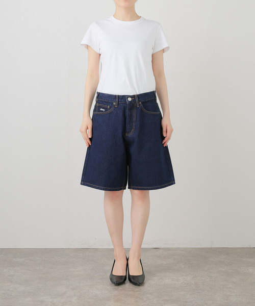 OBEY（オベイ）の「【OBEY / オベイ】BIGWIG BAGGY DENIM 172100090-25U（その他パンツ・レディース・エメラルドブルー/ブルー系その他・28/29）」の5枚目の写真