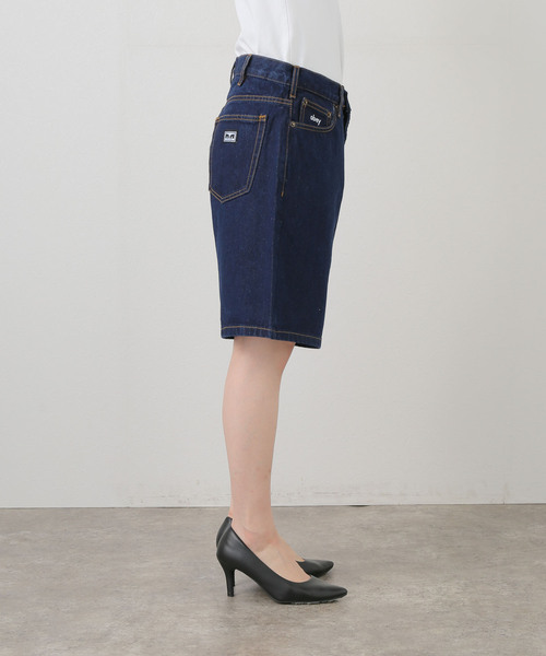 OBEY（オベイ）の「【OBEY / オベイ】BIGWIG BAGGY DENIM 172100090-25U（その他パンツ・レディース・エメラルドブルー/ブルー系その他・28/29）」の9枚目の写真