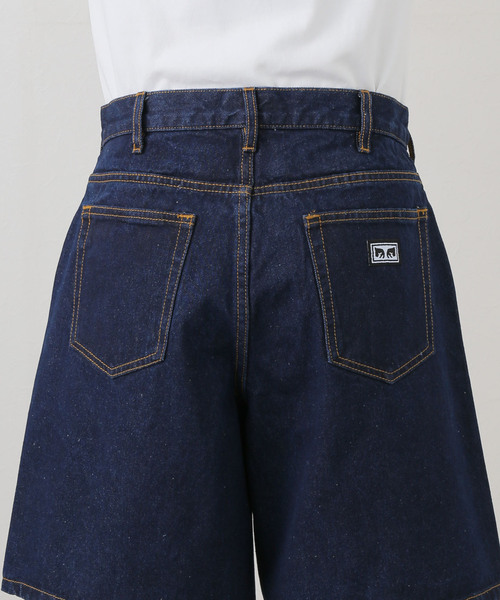 OBEY（オベイ）の「【OBEY / オベイ】BIGWIG BAGGY DENIM 172100090-25U（その他パンツ・レディース・エメラルドブルー/ブルー系その他・28/29）」の11枚目の写真