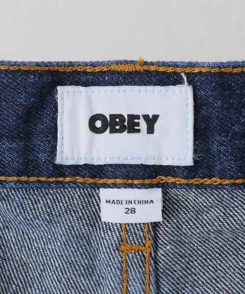 OBEY（オベイ）の「【OBEY / オベイ】BIGWIG BAGGY DENIM 172100090-25U（その他パンツ・レディース・エメラルドブルー/ブルー系その他・28/29）」の16枚目の写真