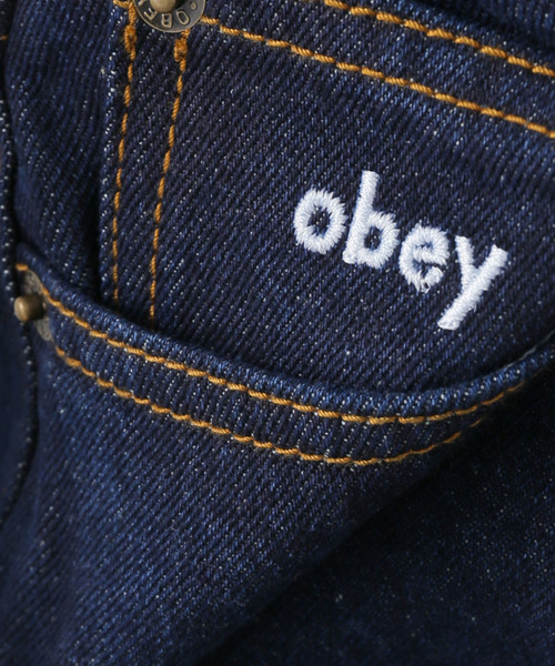 OBEY（オベイ）の「【OBEY / オベイ】BIGWIG BAGGY DENIM 172100090-25U（その他パンツ・レディース・エメラルドブルー/ブルー系その他・28/29）」の18枚目の写真