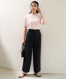 サマーセットアップ ワイドパンツ