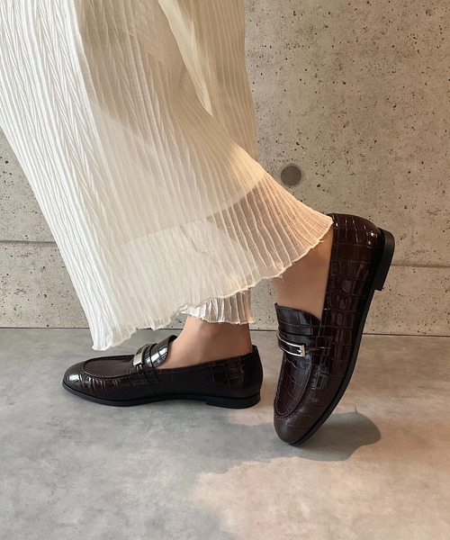 Jeffrey Campbell(ジェフリーキャンベル)の「ビット付コインローファー(ローファー・レディース・ブラック/ブラウン/ブラウン系その他・35/36/37/38/39)」の13枚目の写真
