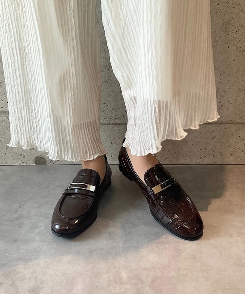 Jeffrey Campbell(ジェフリーキャンベル)の「ビット付コインローファー(ローファー・レディース・ブラック/ブラウン/ブラウン系その他・35/36/37/38/39)」の16枚目の写真