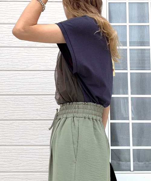 tシャツ カルーセルチュールT レディース カルーセルチュールT（Tシャツ/カットソー）｜Q（キュー）の