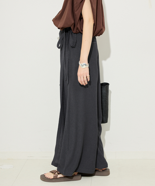 0423 SLOBE IENA ラップジャージパンツ 36サイズ SLOBE IENA｜ラップジャージパンツ | Rakuten Fashion(楽天