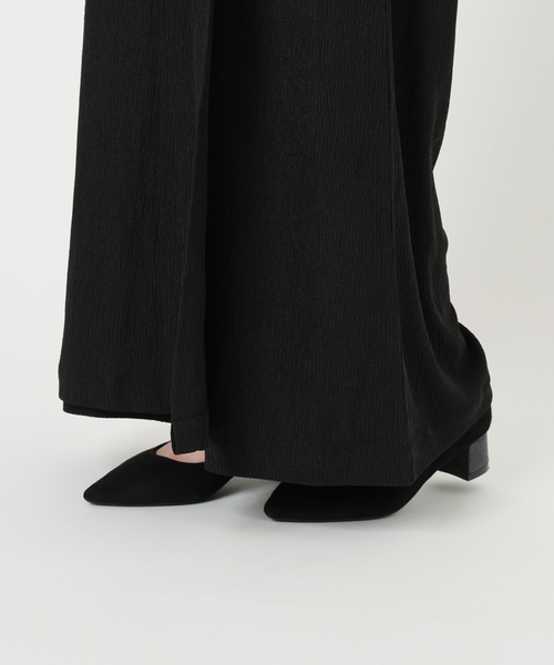 SLOBE IENA(スローブイエナ)の「《WEB限定/追加3》ラップジャージパンツ(その他パンツ・レディース・ブラック/チャコールグレー・36/38)」の19枚目の写真