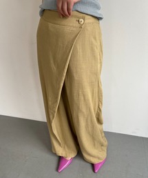 FUULLY STUDIO（フーリィーステューディオ）の「リネンアシメスカパン（その他パンツ）」