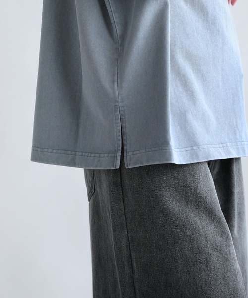 SOCCE（ソーシー）の「270ｇコットンウォッシュ加工ハーフスリーブカットソー（Tシャツ/カットソー・メンズ・ブルー/ブラック/グレー・XL/L/M/S）」の12枚目の写真