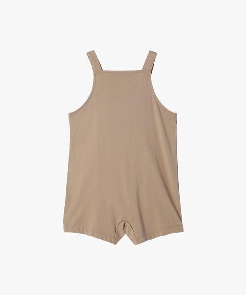 agnes b.（アニエスベー）の「ベビー ”b.”ロゴ刺繍 コットン サロペット（サロペット/オーバーオール・キッズ・ベージュ・18M/1YEAR/2YEAR/6MONTH）」の6枚目の写真