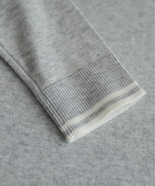 NOMBRE IMPAIR（ノンブルアンペール）の「TRIBESチェーン刺繍　ニットP/O（ニット/セーター・レディース・ネイビー/グレー・FREE）」の12枚目の写真